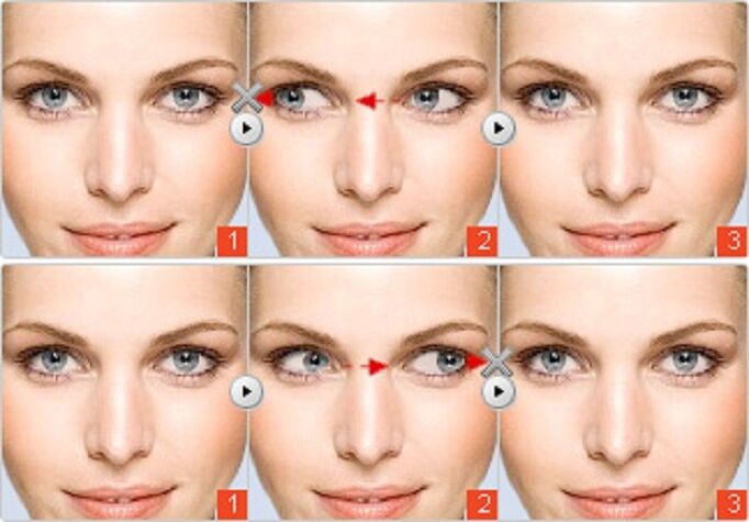 Eye gymnastics that effectively improves vision